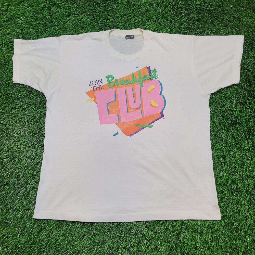 RARE VTG 80s The Breakfast Club T-Shirt Mens XL Single Stitch USA